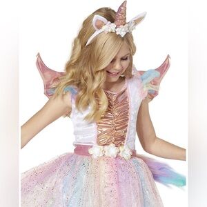 Spirit Shimmering Unicorn Costume for Kids birthday party festive costplay